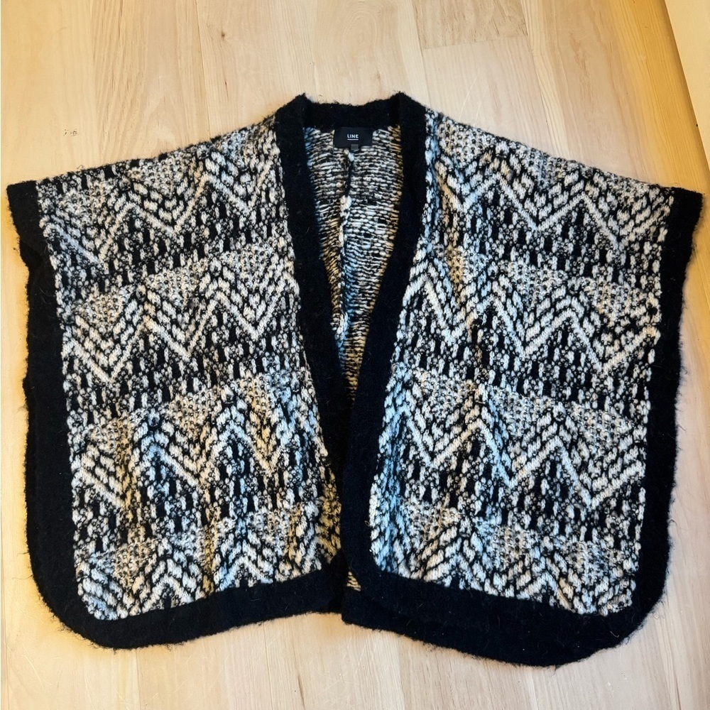 Line The Label Sweater Poncho